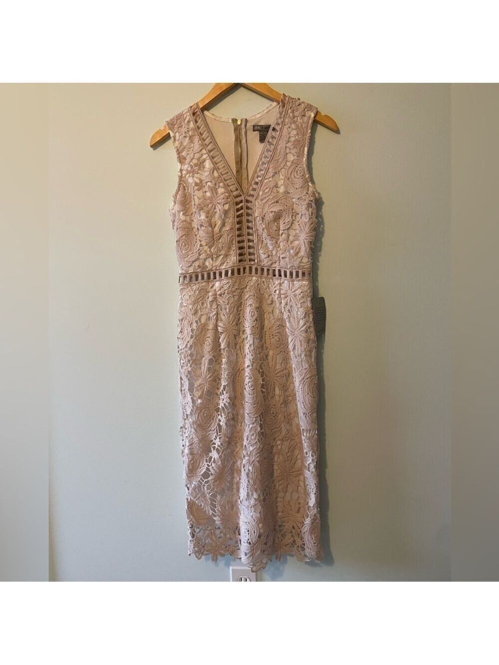 Nordstrom Love X Design Crochet Overlay Cocktail Dress Small NWT